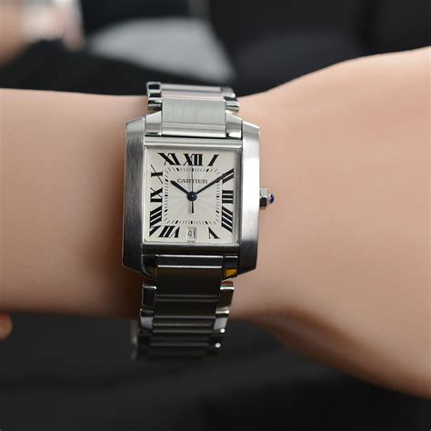 carttier watch|cartier tank française watch.